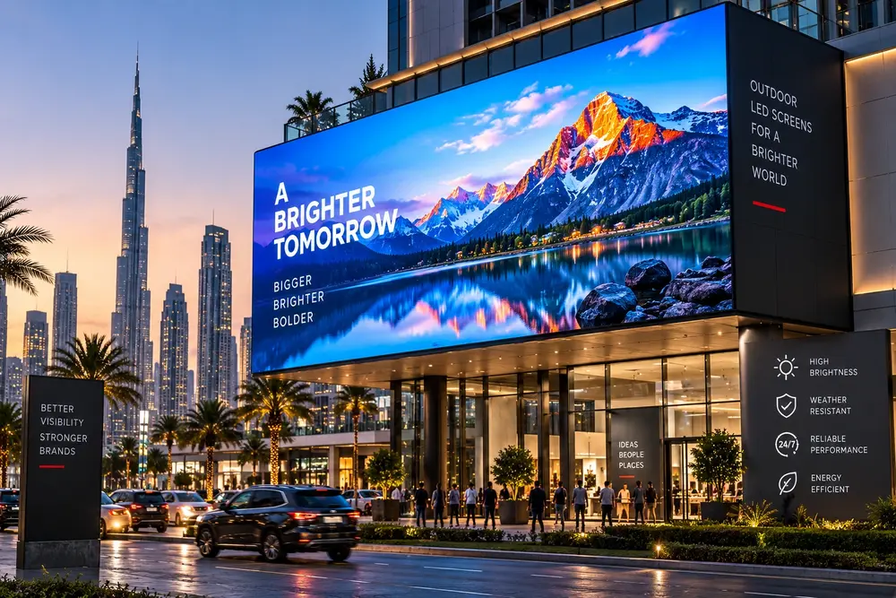 Best Outdoor LED Screen Supplier in Dubai | A3 Sign UAE