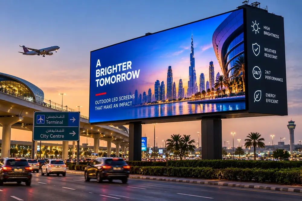 Best Outdoor LED Screen Supplier in Dubai | A3 Sign UAE
