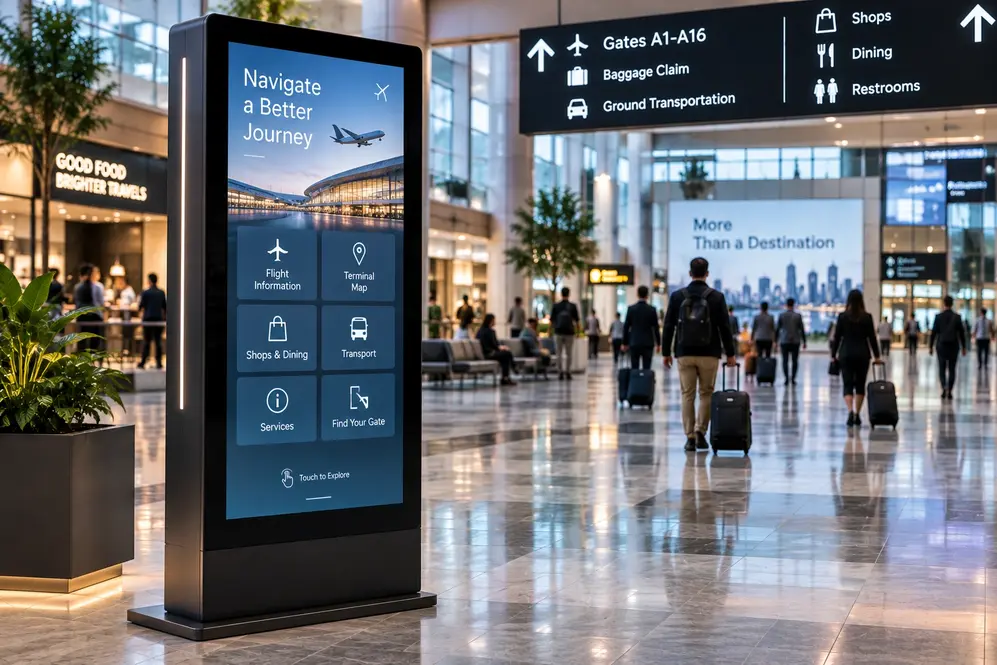 Digital Signage Kiosk Supplier in Dubai | A3 Sign UAE
