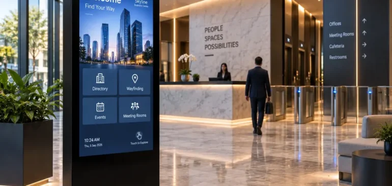 Digital Signage Kiosk Supplier in Dubai | A3 Sign UAE
