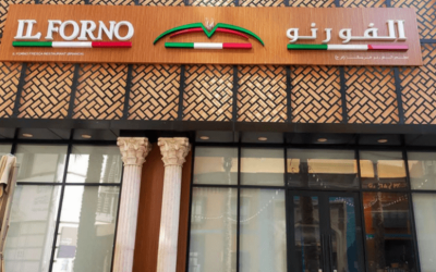 3D shop front and wall graphic signage in dubai