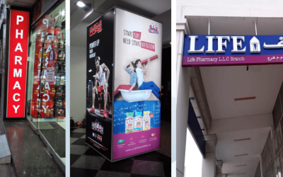 Custom LED Sign Board in Dubai